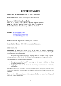 lecture notes - Fountain University, Osogbo