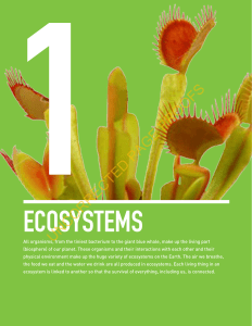 Ecosystems - Oxford University Press