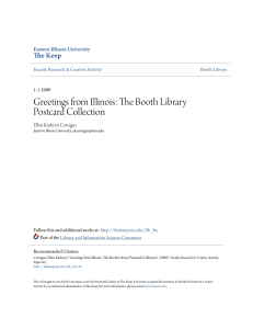 Greetings from Illinois: The Booth Library Postcard - The Keep