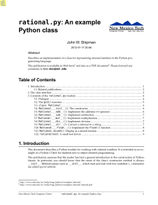 rational.py: An example Python class