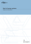 Start of pump systems