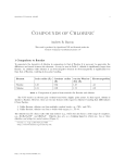 Compounds of Chlorine