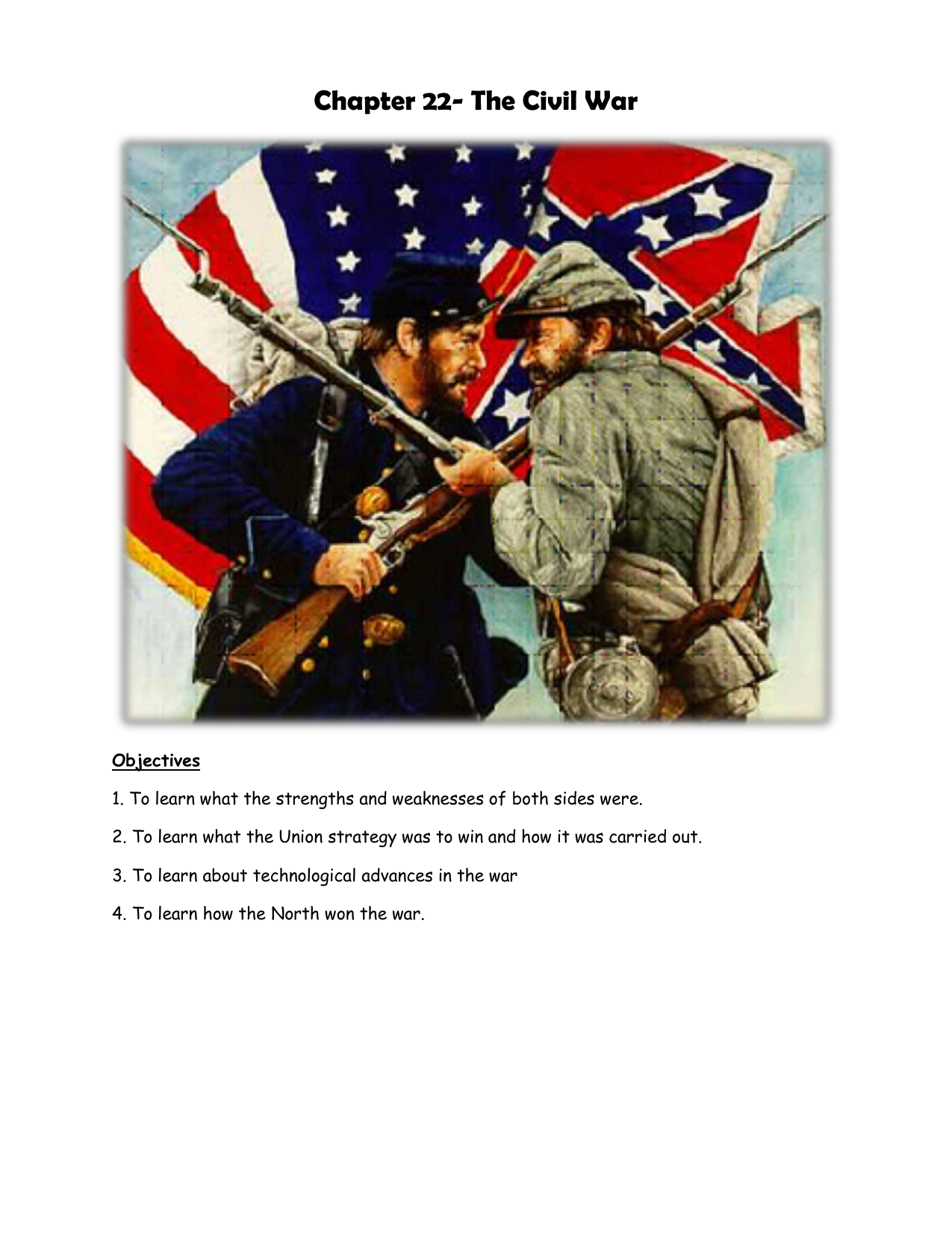 Chapter 22 The Civil War