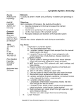 Lymphatic System / Immunity