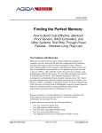the Finding the Perfect Memory white paper