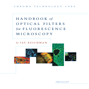 Handbook of Optical Filters