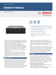 divar ip 7000 3u - Bosch Security Systems