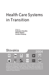 Health Care Systems in Transition - Slovakia (2004)
