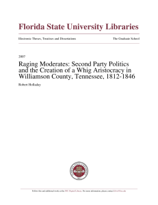 Raging Moderates: Second Party Politics and the