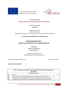 D5.1 Report on the defined set of model compounds _M8