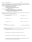 Chapter 2 – Calculator Worksheet Name: All of the areas under