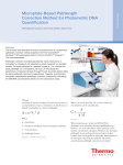 Microplate-Based Pathlength Correction Method for Photometric