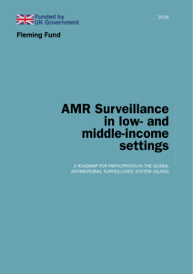 AMR Surveillance in low- and middle-income settings