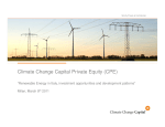 Climate Change Capital Private Equity (CPE)