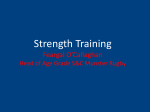 Strength Training - Limerick Sports Partnership
