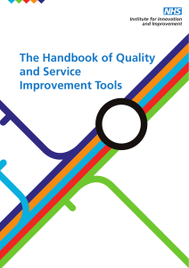 The Handbook of Quality and Service Improvement Tools, NHS