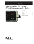 Eaton Innovative TechnologyT XT50/100 surge protective device
