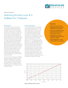 Selecting the Best Curve Fit in SoftMax Pro 7 Software | Molecular