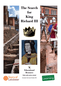 King Richard III - Visit Leicester