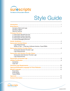 Style Guide - Surescripts