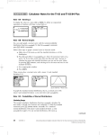 CHAPTER 13 Calculator Notes for the TI-83 and TI