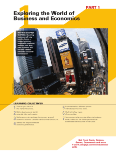 Exploring the World of Business Economics