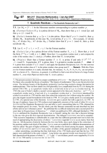 DM- 07 MA-217 Discrete Mathematics /Jan