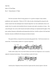 Matt Pike Music 122 Final Paper Ravel – String Quartet in F Major