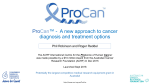 ProCan™ - A new approach to cancer diagnosis and