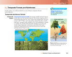 6.3 Temperate Forests and Rainforests