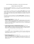 Quantum Numbers and Atomic Orbitals By solving the Schrödinger