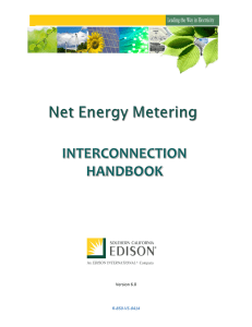 NEM Interconnection Handbook
