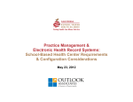 Electronic Health Record Systems - California School