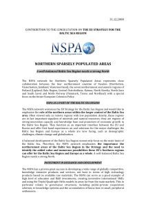 to view the document. - Northern Sparsely Populated Areas