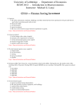 CH 23 Finance Saving Investment