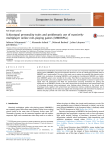 Schizotypal personality traits and problematic use of