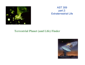 Terrestrial Planet (and Life) Finder