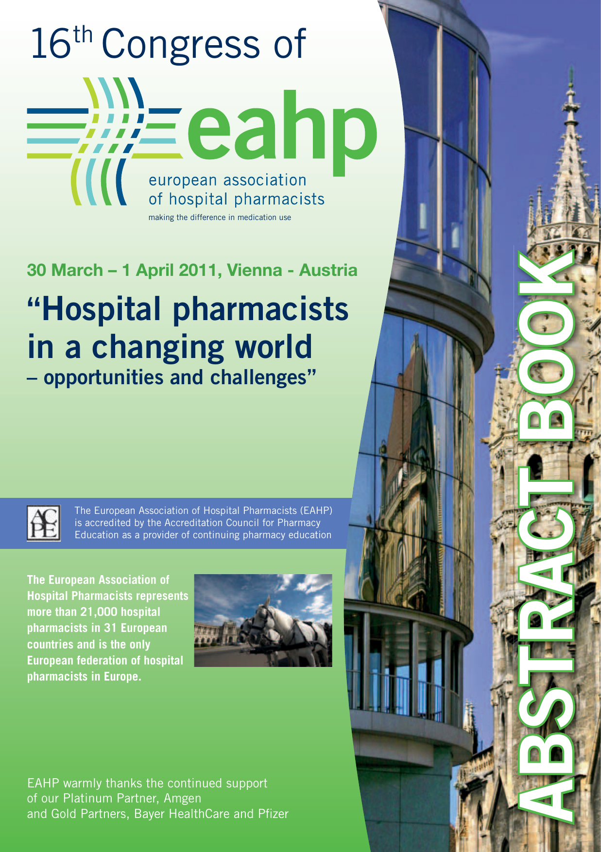 16 Congress of - European Association of Hospital Pharmacists