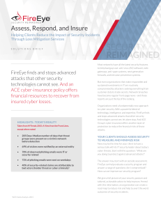 Assess, Respond, and Insure