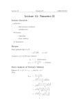 6.006 Lecture 12: Square roots, Newton`s method