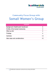 Somali Women`s Group - Healthwatch Southwark