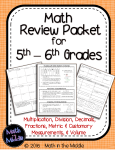 Math Review Packet for 5th