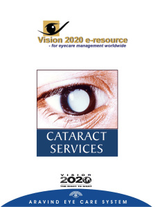 cataract series - VISION 2020 e