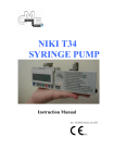 niki t34 syringe pump
