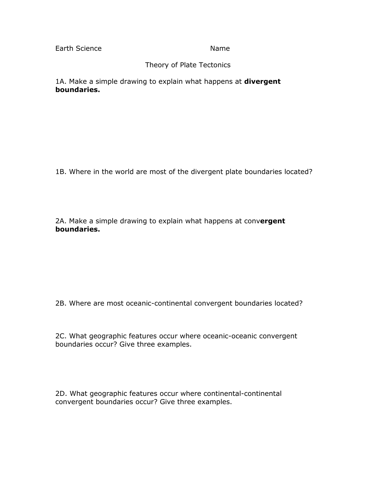 Theory Of Plate Tectonics