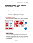 GoldenGate for Oracle to Java Messaging System (JMS) on ActiveMQ