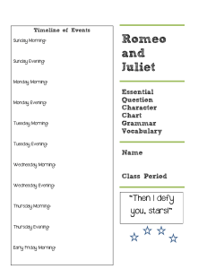 Romeo and Juliet - avon