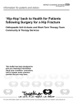Hip Hop Back to Health - Northern Lincolnshire and Goole NHS