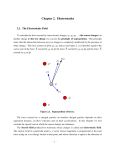 Chapter 2. Electrostatics