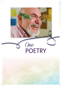 poetry - Dementia Arts